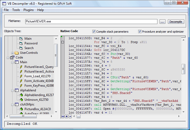 VB.Decompiler.Pro.v9.2.RETAIL.BY-1ST.INCL KEYGEN PATCH-FFF.softa