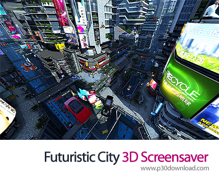 future city 3d screensaver keygen