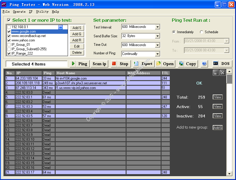 Ping Tester Pro 9.12 Crack