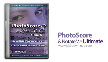 PhotoScore 038; NotateMe Ultimate 2018.7 8.8.7 + Crack [Full]