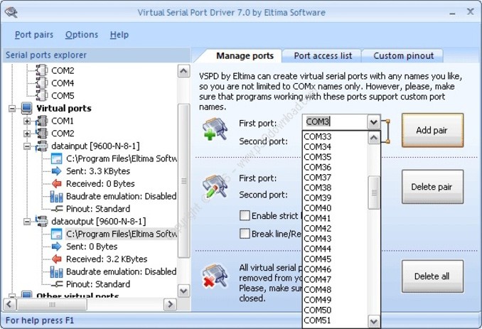 Eltima Virtual Serial Port Driver 6.9 Keygen Download