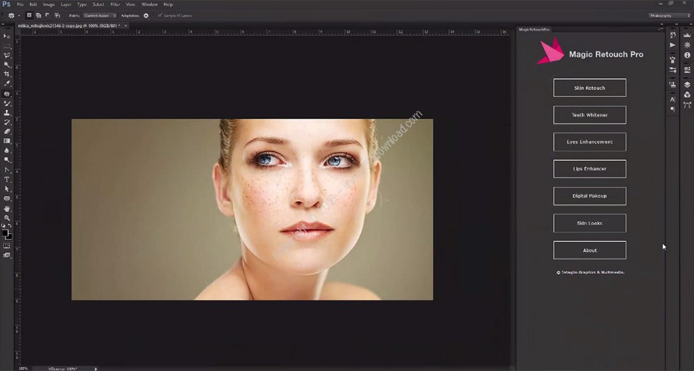 Retouch Pro for Adobe Photoshop 1.0.0 + Crack Free Download