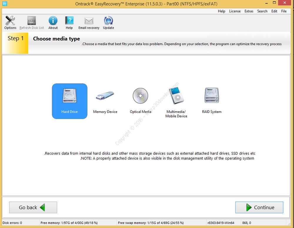 OnTrack EasyRecovery Professional 6.10.07 Serial Keyl