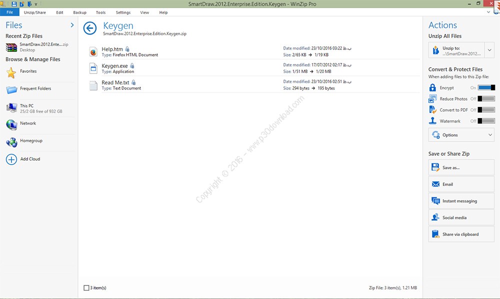 WinZip Pro 22.0 Build 12670 (x86 x64) Keygen [CracksMind] Full Version