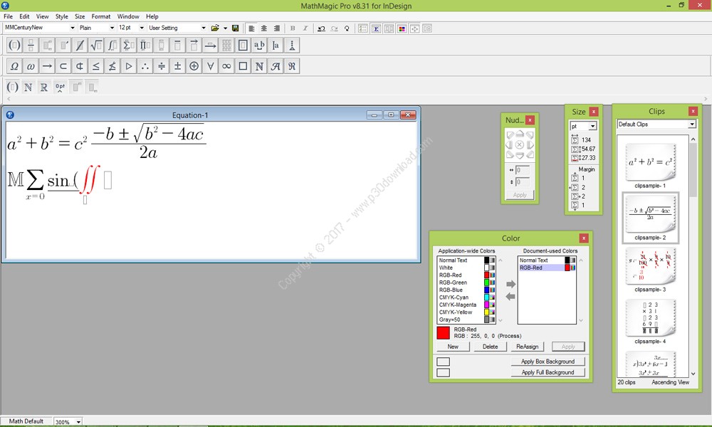 MathMagic Pro 9 Full For Adobe InDesign For Mac OS X