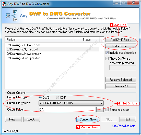 Any DWF to DWG Converter v2018.0 + Full Crack - jyvsoft