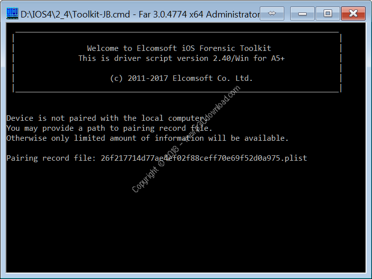 ElcomSoft iOS Forensic Toolkit 6.70 Crack Here [2021]