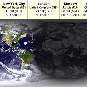 DeskSoft EarthTime 5.5.4 - View World Clocks World Crack