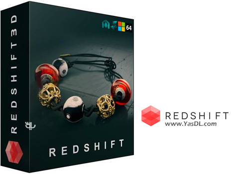 Redshift 2.6.41 + C4D Material Pack 3 + Crack Application Full Version