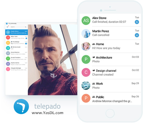 Messenger تلپادو Telepado 1.0.26.10 For Android + Windows