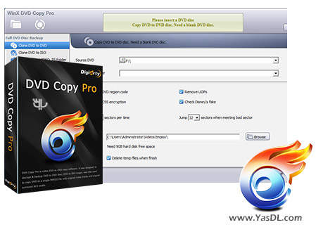 WinX DVD Copy Pro 3.7.2 Crack