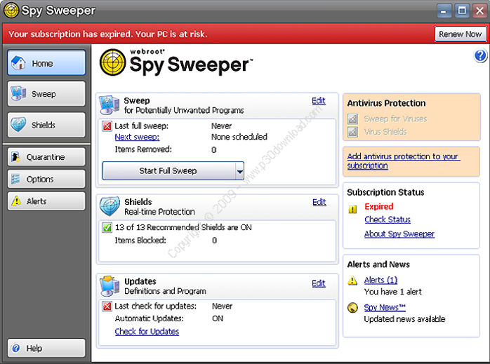 Webroot Spy Sweeper v5.5.7.124 Crack