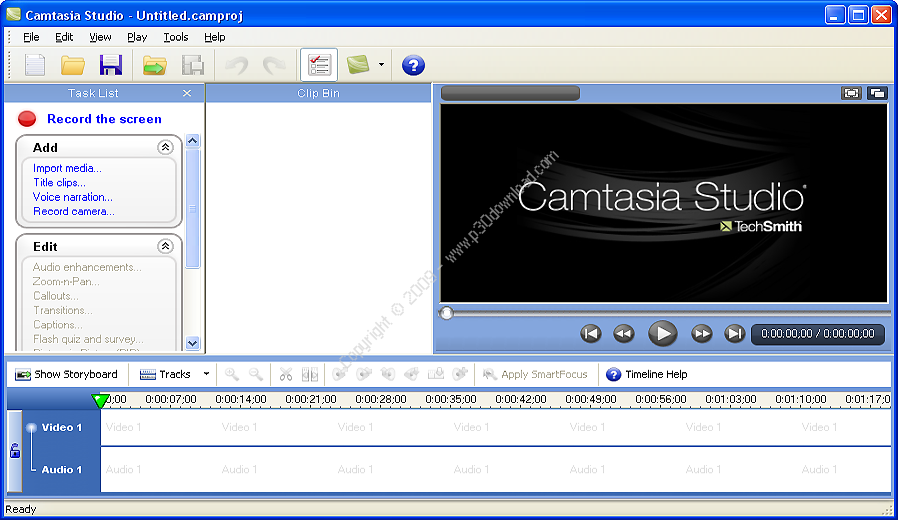 TechSmith Camtasia Studio v7.1.1 Portable Crack