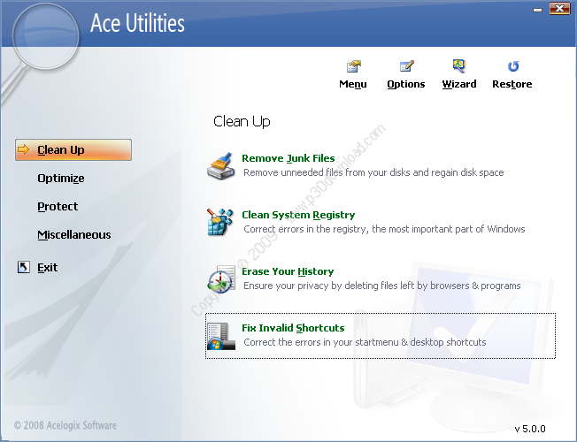 Ace Optimizer Utilities v5.0.0.460 BETA Crack