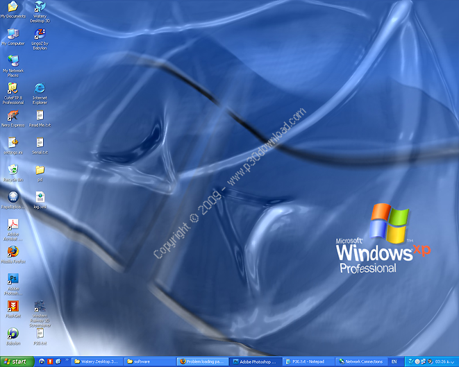 Watery Desktop 3D v2.19 Crack