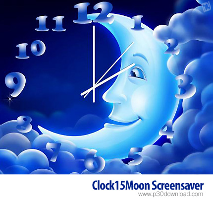 Clock15Moon Screensaver Crack