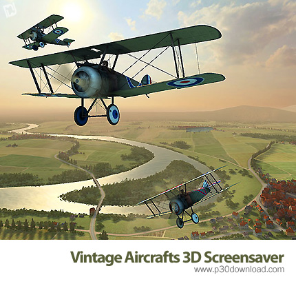 Vintage Aircrafts 3D Screensaver v1.0 Crack