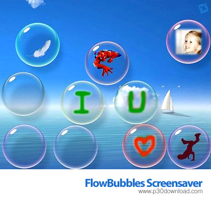 FlowBubbles Screensaver v3.12 Crack