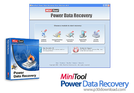 MiniTool Power Data Recovery V7.0.0.0 Personal/Commercial/Enterprise/Technician- Data Recovery Software Crack