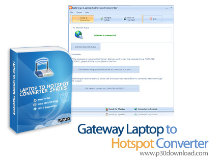 Gateway Laptop To Hotspot Converter v2.8 Crack