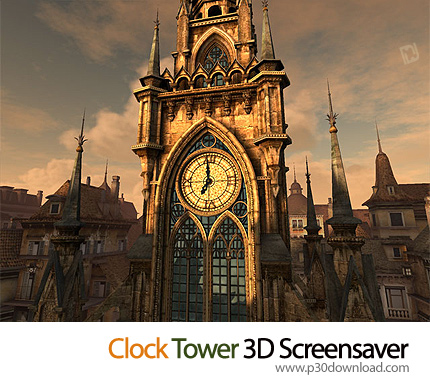 Clock Tower 3D Screensaver v1.1 Build 6 Crack