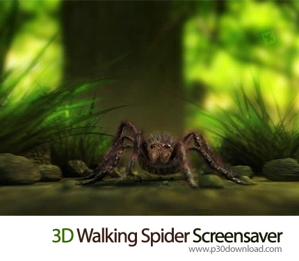 3D Walking Spider Screensaver Crack