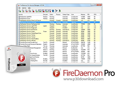 FireDaemon Pro v3.15.2758 x86/x64 Crack