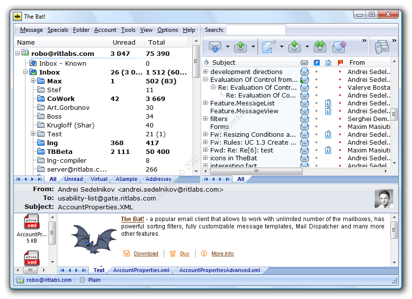 The Bat! Professional Edition v8.0.18 x86/x64 Crack