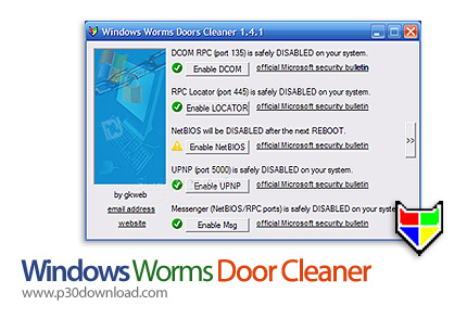 Windows Worms Door Cleaner v1.4.1 Crack
