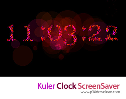 Kuler Clock ScreenSaver Crack