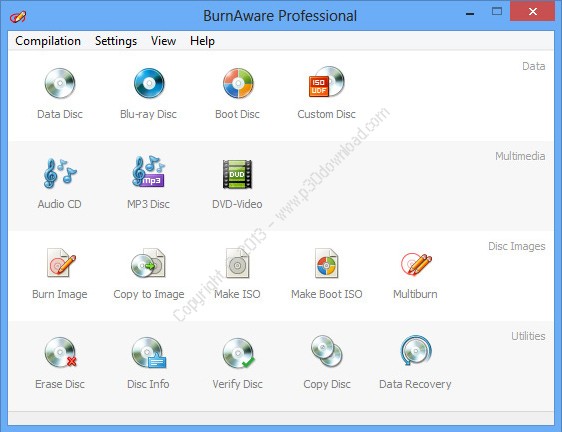 BurnAware Professional v11.0 Crack
