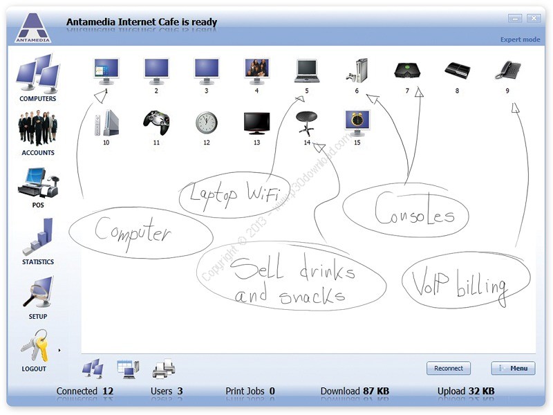 Antamedia Internet Cafe v7.5.0 Crack