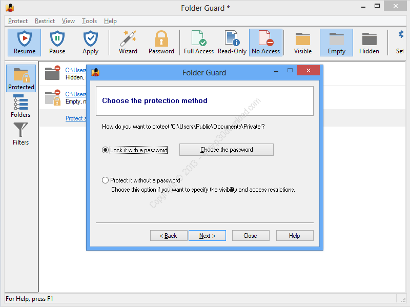 Folder Guard Professional v10.7.0.2390 Crack