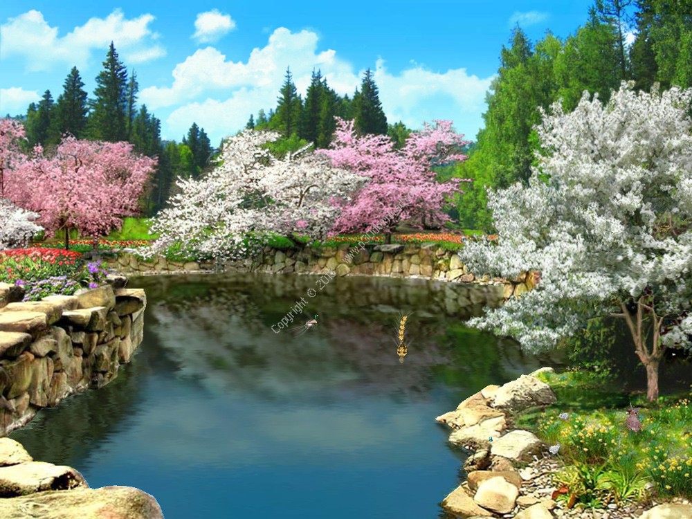 3D Spring Blossoms Screensaver Crack