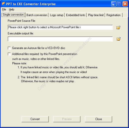 PPT to EXE Converter Enterprise v6.21 + PPTX to EXE Converter Enterprise v5.25 Crack