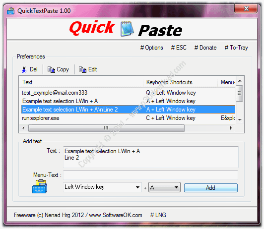 QuickTextPaste v3.51 Crack