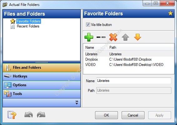 Actual File Folders v1.12 Crack