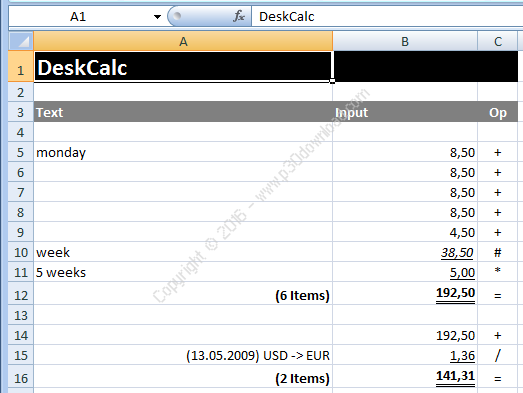 DeskCalc Pro v8.3.0 Crack