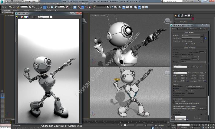 Autodesk 3ds Max 2016 SP3 With Extension 2 x64 + Samples Files Crack