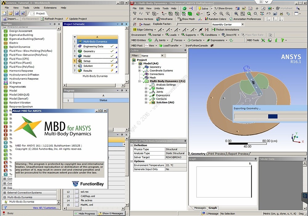 FunctionBay Multi-Body Dynamics For ANSYS 18.2 x64 Crack
