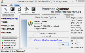Internet Cyclone v2.27 Crack