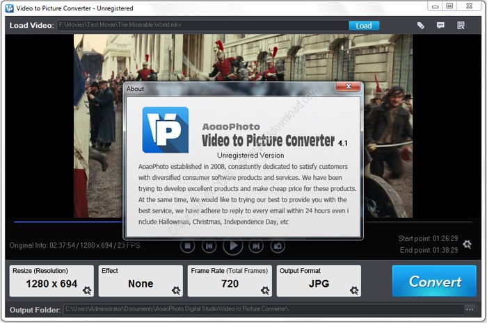 Aoao Video to Picture Converter v5.3 Crack