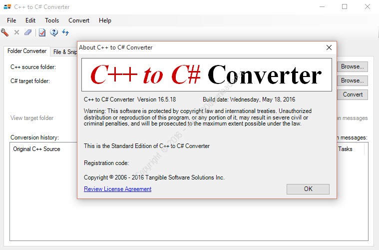 C++ to C# Converter v16.5.18 Crack