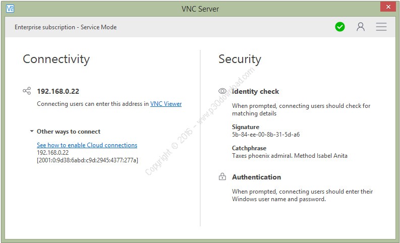 RealVNC VNC Server (VNC Connect) Enterprise v6.2.1 + VNC Viewer v6.17.1113 Crack