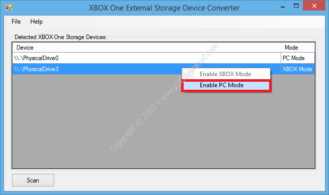 XBOX One External Storage Device Converter v1.0 Crack