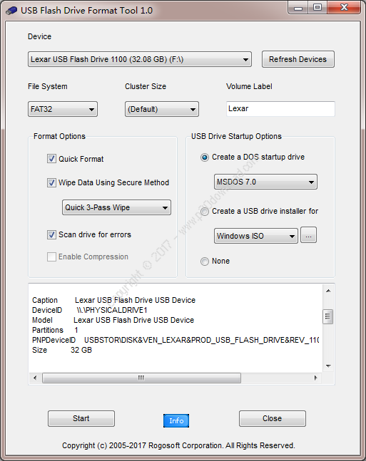 USB Flash Drive Format Tool v1.0.0.320 Crack