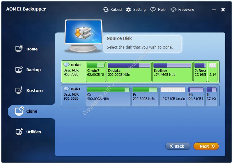 AOMEI Backupper Professional + Technician + Technician Plus + Server v4.0.4 Crack