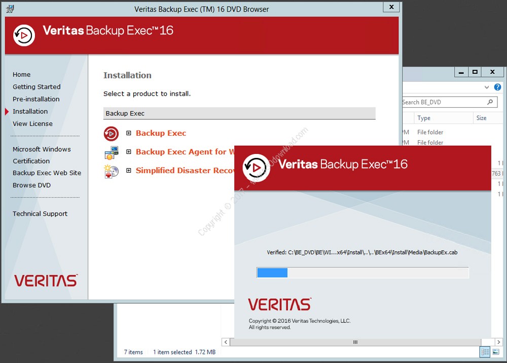 Symantec Veritas Backup Exec v16.0 FP2 Crack