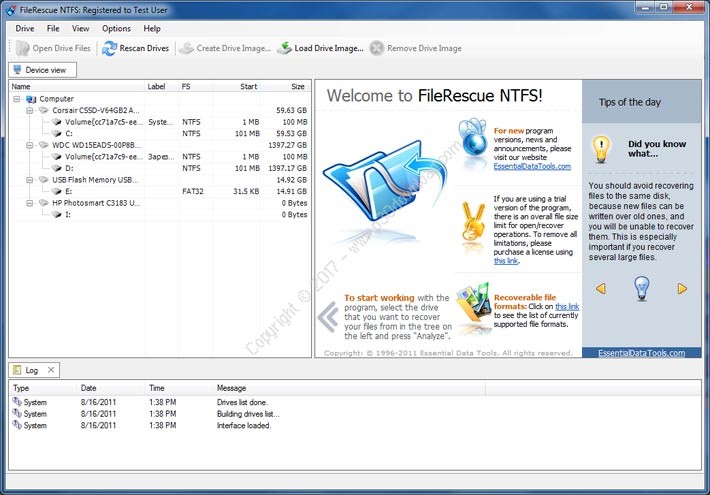 FileRescue for NTFS v4.16 Build 228 Crack