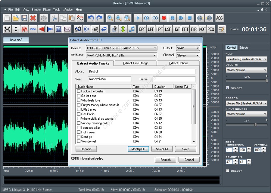 Softdiv Dexster Audio Editor v4.6 Crack